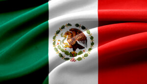 メキシコ国旗のイメージ